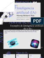 Artificial Intelligence (AI) Startup Business Plan by Slidesgo