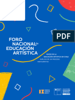 Publicacion Foro Nacional de Educacion Artistica