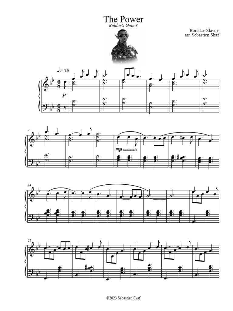 The Power - BG3 Sheet Music | PDF
