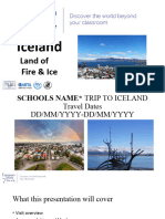 Iceland Destination Presentation Updated 2018