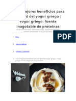 Yogur Griego