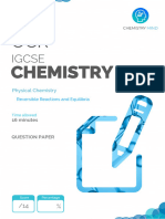 Reversible Reactions and Equilibria QP