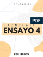 Ensayo Paes Mención Lenguaje