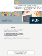 Borrador de Trabajo de Didactica de La Matematica para La Exposicion