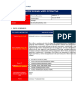 Matriz para Guión de Video