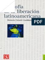 Filosofia de La Liberacion Latinoamericana 3ra Edicion - Horacio Cerutti G