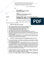 Informe 42 - 2021 INFORMO SOBRE LOGROS DE LA OREDIS PIURA DESDE SEPTIEMBRE 2020