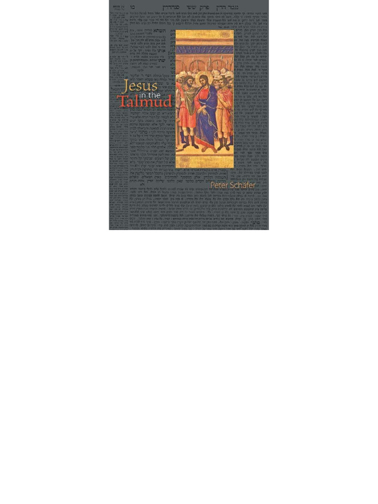 Jesus No Talmud - Peter Schäfer - Traduzido | PDF | Jesus | Talmude
