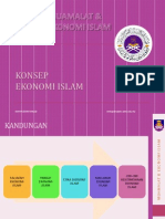 Mei - Konsep Ekonomi Islam