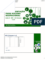Apostila Aula 3 - NR 15 - Anexos I e II