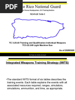 M249Ar Table 1 (TC 3-20.40 Training and Qualification Individual Weapons TC 3-22.249 Light Machine Gun)