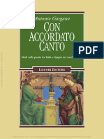 (Letterature) Antonio Gargano - Con Accordato Canto. Studi Sulla Poesia Tra Italia e Spagna Nei Secoli XV-XVII-Liguori (2005)