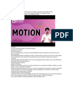 Motion and Its Types