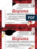 Diplomas Generacion 2018-2021