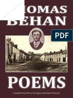 Thomas Behan Poems