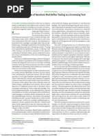 The Enduring Value of Newborn Red Reflex Testing As A Screening Tool. JAMA Ophthalmology. 2020