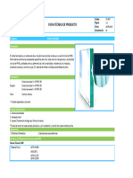 Ficha Técnica - Laminado