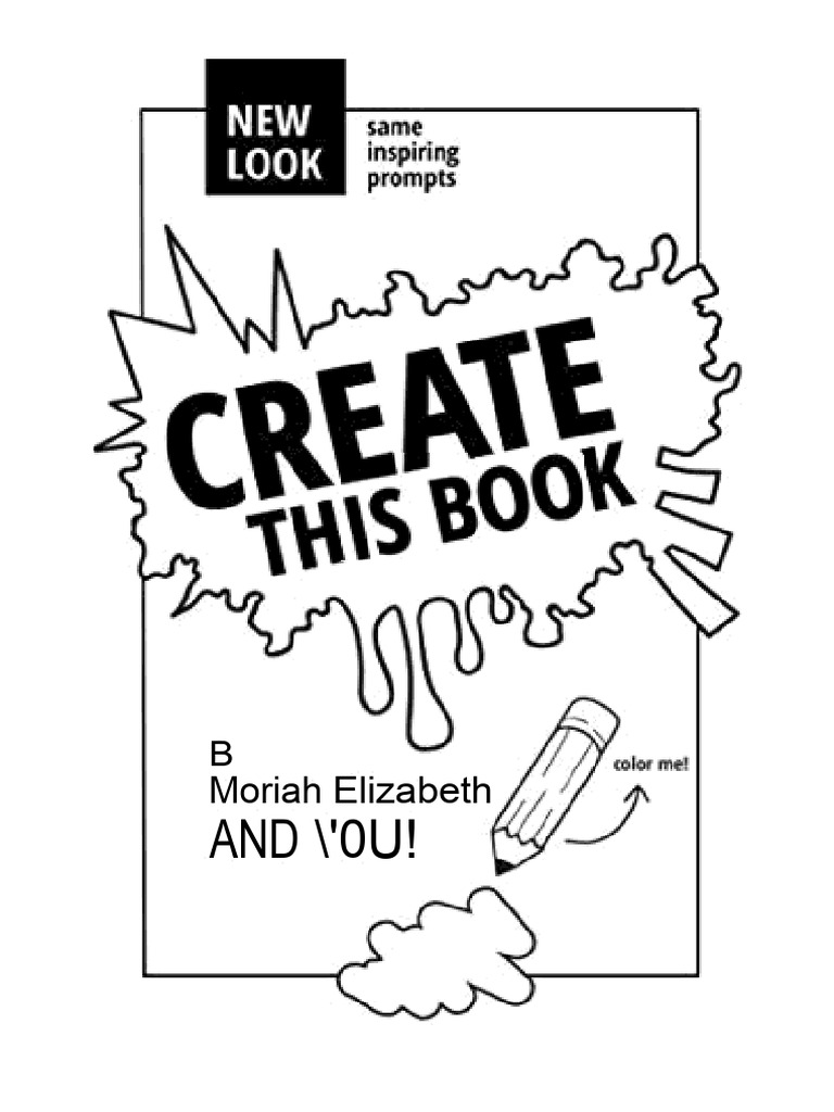 Moriah Elizabeth's Create This Book Guide PDF Religion & Spirituality