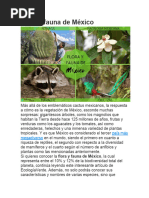 Flora y Fauna de Oaxaca | PDF
