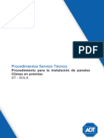 PRO-ST-FT-023 - Proceso de Instalaciones de Paneles Climax