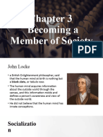 Chapter 3 - Becoming A Member of Society