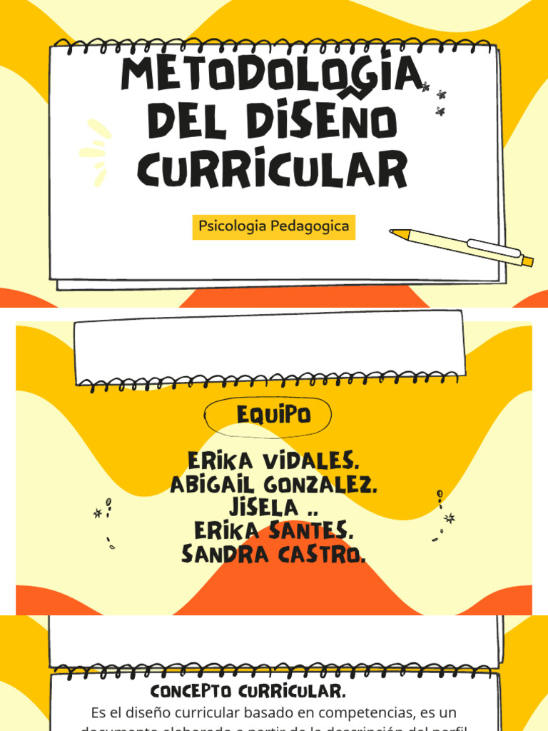 Metodologia Del Diseño Curricular | PDF | Plan de estudios | Diseño