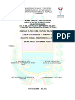 INFORME FINAL DE LA ROTACION Huasa Calle