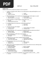 MCOA021 SAD Test 2 - Chpts 5-7