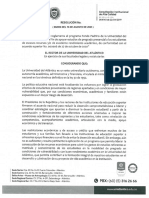 Resolucion Rectoral 002836 Del 16 de Agosto de 2023 Programa Fondo Padrino UA