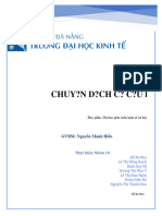 Chuyển Dịch Cơ Cấu Kinh Tế Và Dự Báo Chuyển Dịch Cơ Cấu Kinh Tế