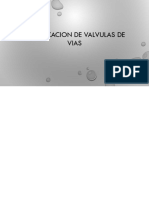 Dentificacion de Valvulas de Vias