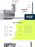 Computer Science Abstract Style Presentation Gray Variant