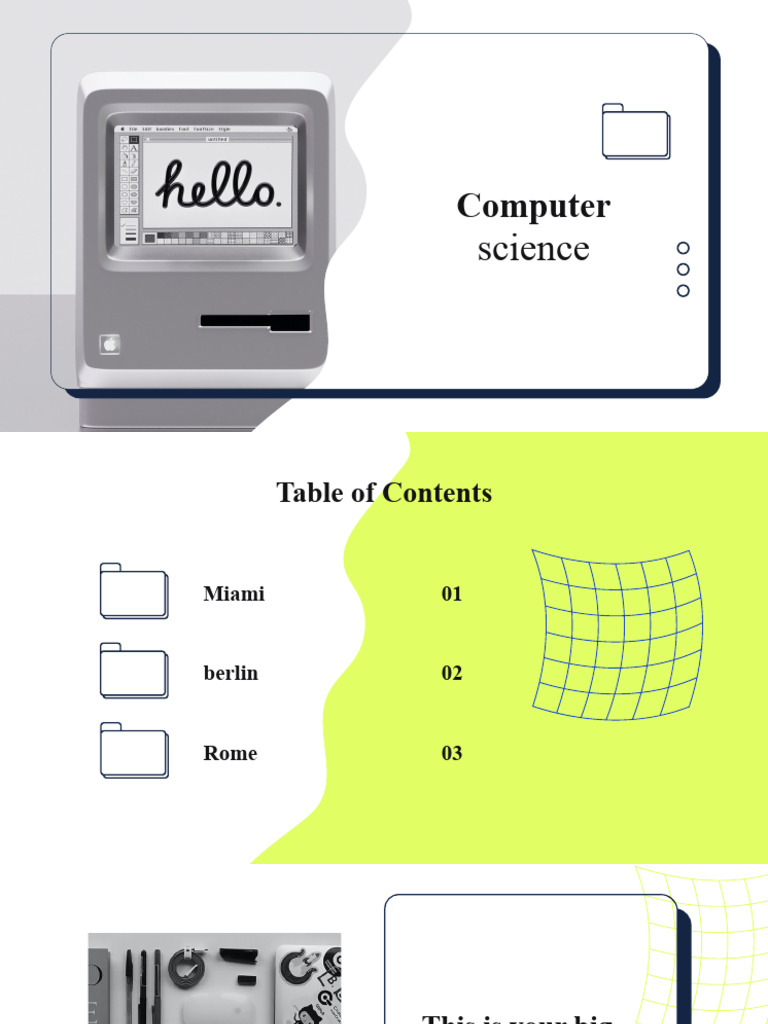 Computer Science Abstract Style Presentation Gray Variant | PDF ...