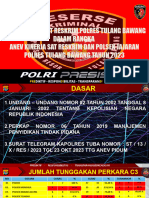 Paparan Anev Polres Dan Polsek Jajaran