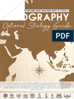 Geography Optional Strategy Document