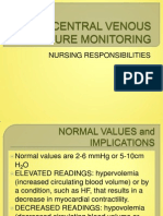 Central Venous Pressure Monitoring