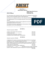 CT1 Data Structure