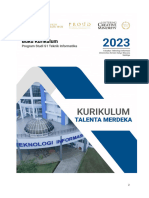 Buku Kurikulum Prodi S1 Teknik Informatika 2023