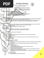 CHN 2 NUR 1214 Week 5 Module 5 Assessment and Diagnosis