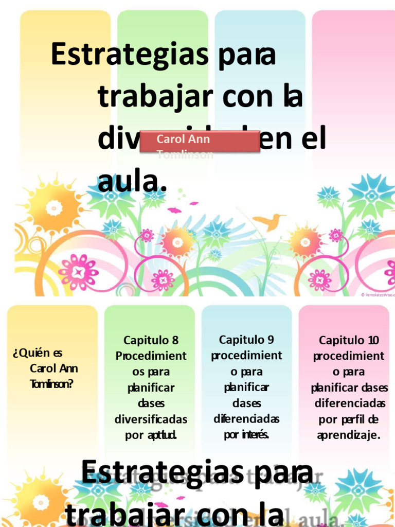 Estrategias para la Diversidad en el Aula | PDF | Aprendizaje | Enseñando