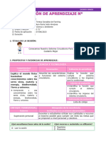 De La Sesión:: 1. Datos Informativos