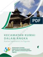 Kecamatan Kumai Dalam Angka 2023