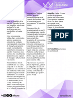 ¿Cuál Es El Propósito de La Oración? ORACIÓN: Padre: Tú Eres