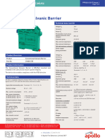 PP5024 Orbis Conventional Galvanic Barrier Datasheet