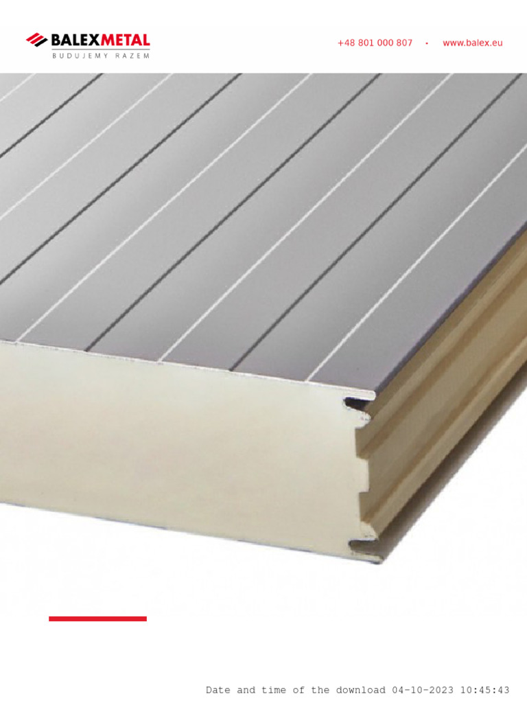 PIR Frost Panel for Cold Storage | PDF | Polyurethane | Civil Engineering
