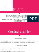 Conduct Disorder