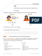 8.3 3D Shapes Which Common Denominator?: Choose The Best Method