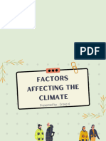 g6 Factors Affecting The Climate