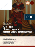 PR CAMPAIGN - Ale-Ale Nawasena Jaga Ulos Bersama - TAP IN TEAM - UNIVERSITAS PADJADJARAN