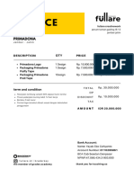 Invoice Primadona '23